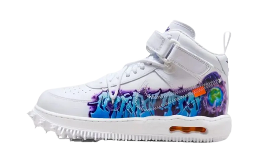 Nike Air Force 1 Mid Off-White Graffiti White - MTHOR SHOP