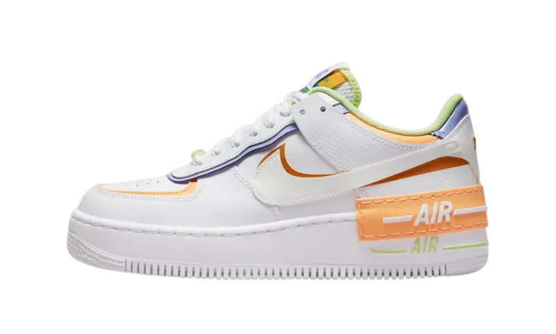 Nike Air Force 1 Low Shadow White Peach Cream Lime (Women's) - MTHOR SHOP