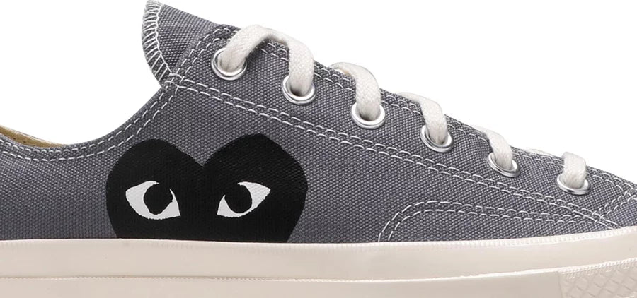 Chuck Taylor All-Star 70s Hi Comme des Garçons PLAY Staalgrijs