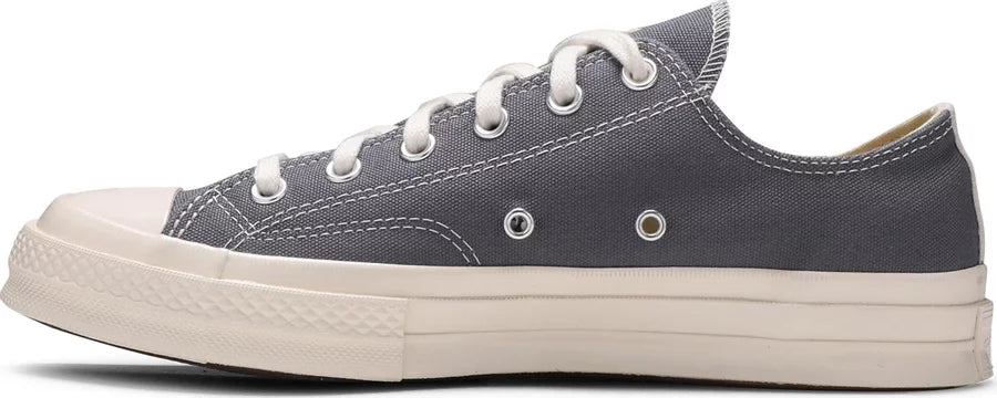 Chuck Taylor All-Star 70s Hi Comme des Garçons PLAY Staalgrijs