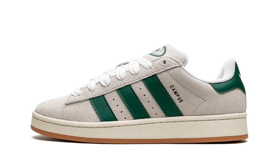 Adidas Campus 00s Crystal White Dark Green (WGY0038 MTHOR SHOP