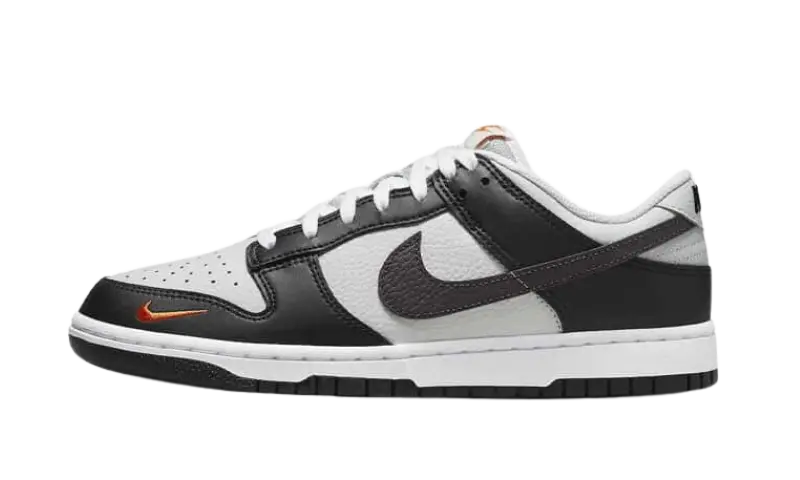 Nike Dunk low mini Swoosh coloris noir/orange - MTHOR SHOP