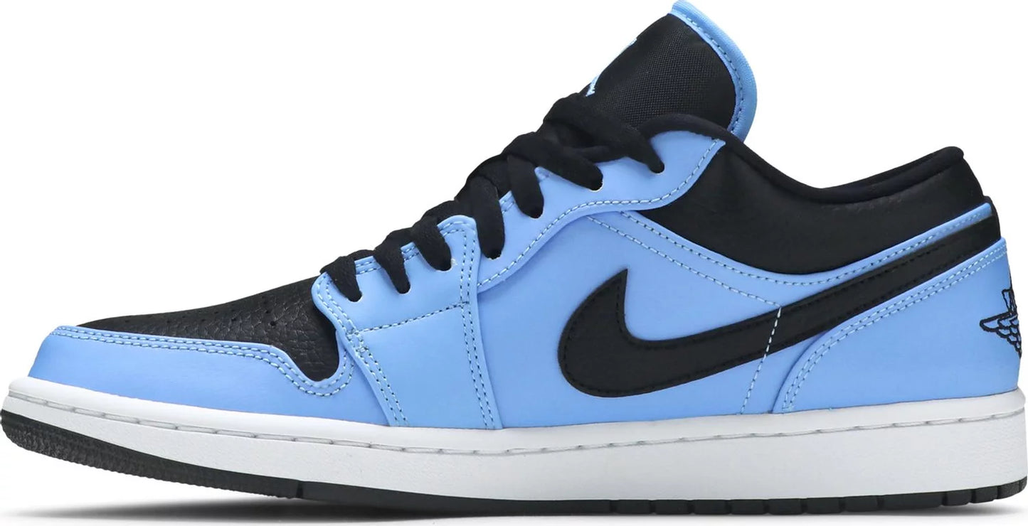 Jordan 1 Low University Blue Black 553558-403 MTHOR SHOP