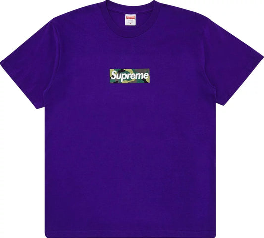 Supreme Box Logo Tee (FW23) Purple