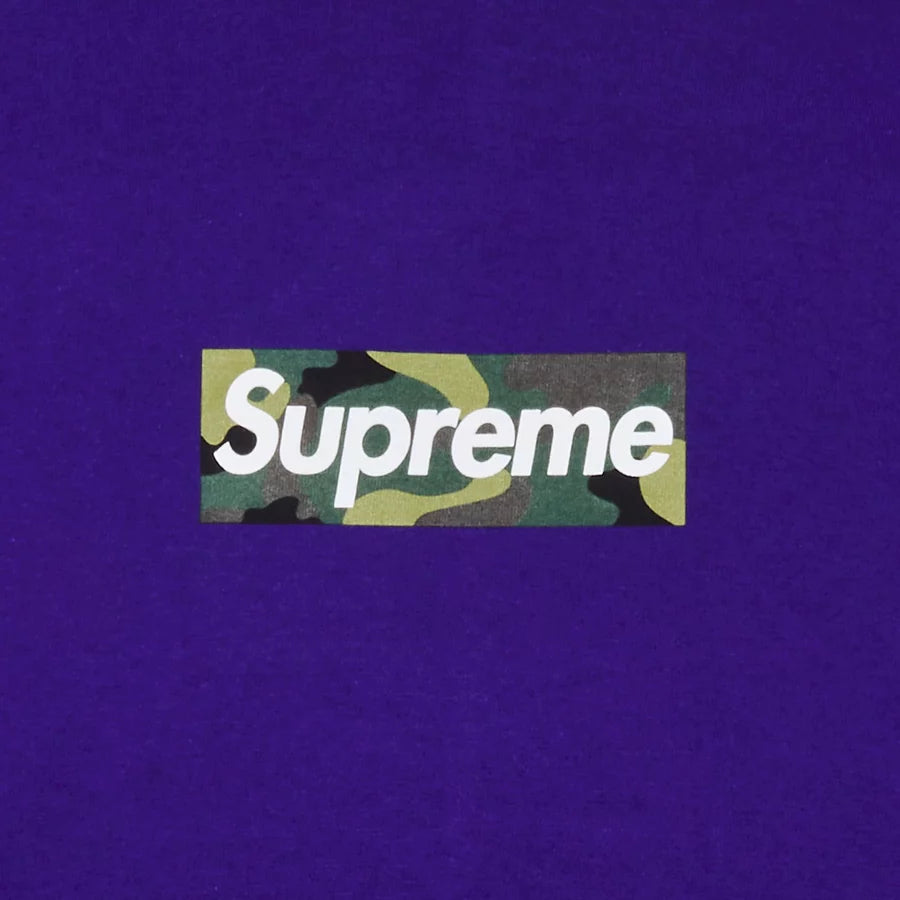 Supreme Box Logo Tee (FW23) Purple