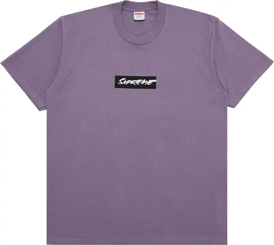 Supreme Futura Box Logo Tee Dusty Purple