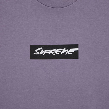 Supreme Futura Box Logo Tee Dusty Purple