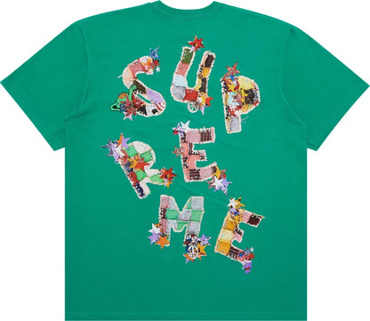 Supreme Patchwork Tee Green