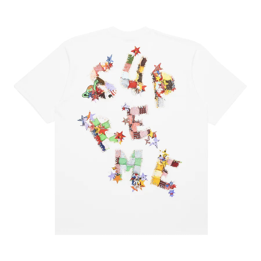 Supreme Patchwork Tee White