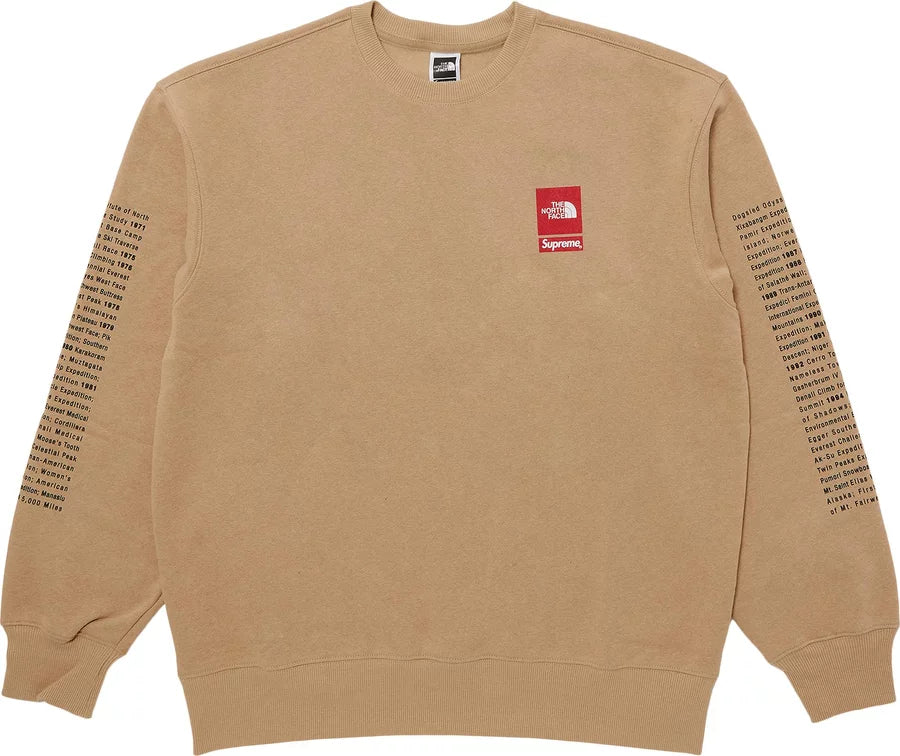 Supreme The North Face Crewneck Khaki