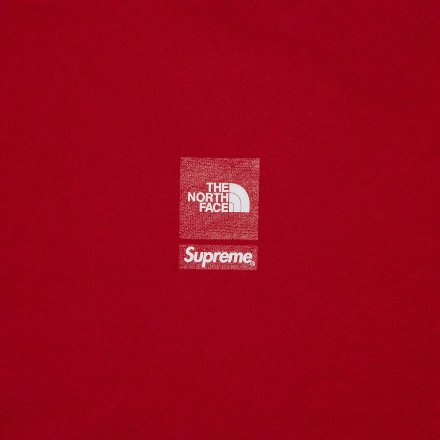 Supreme The North Face Crewneck Red