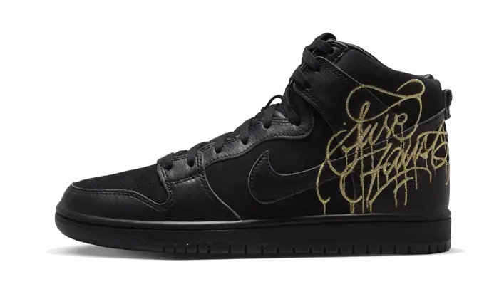 Nike SB Dunk High FAUST noir/doré - MTHOR SHOP