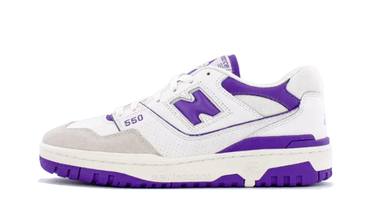 New Balance 550 White Purple - BB550WR1