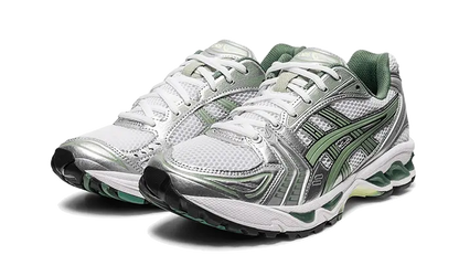 Gel-Kayano 14 White Pure Silver Slate Grey Sage