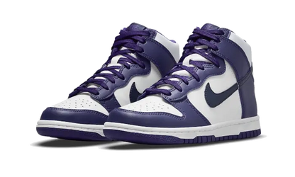 Dunk High Electro Purple Midnight Navy