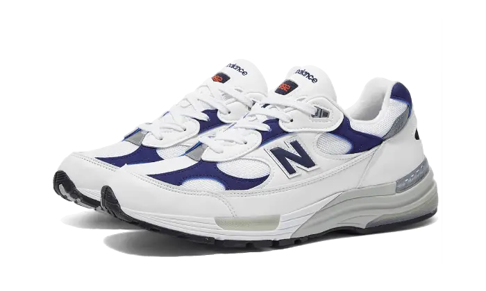 New Balance 992 White Navy - M992EC