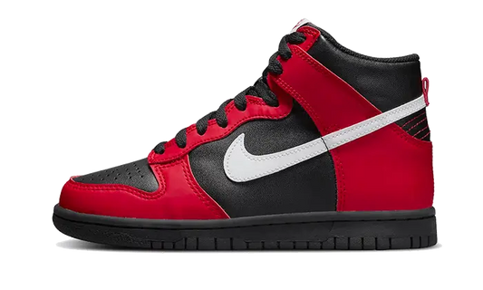 Nike Dunk High Black Red