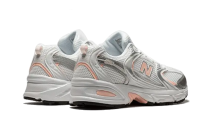 New Balance 530 White Silver Pink