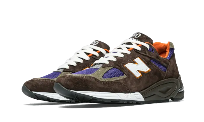 New Balance 990 V2 Made In Usa Brown Purple