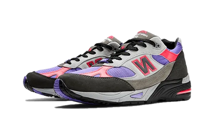 New Balance 991 Made In UK Palace Black Purple Pink