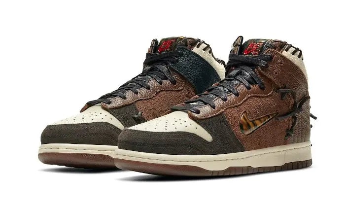 Nike Dunk High Bodega Legend Fauna Brown