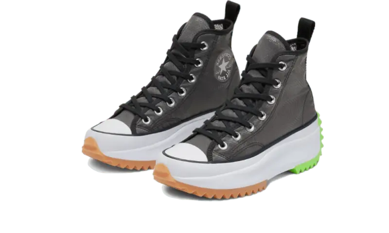 Converse Run Star Hike Hi Concrete Heat Ghost Green - 167852C