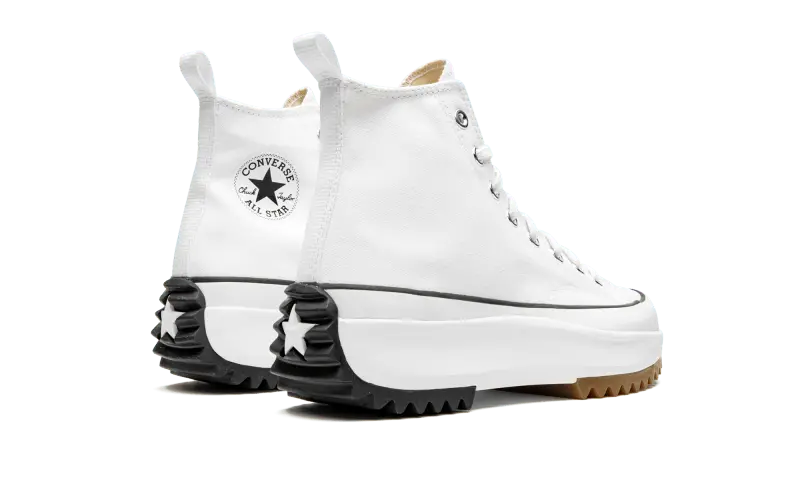 Converse Run Star Hike Hi White Black Gum - 166799C