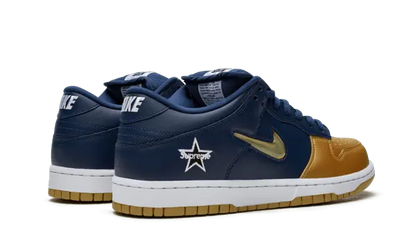 Nike SB Dunk Low Supreme Jewel Swoosh Gold - CK3480-700