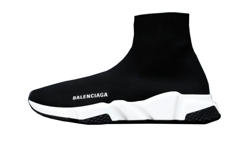 Balenciaga Speed Trainer White Black - 458653W05G01000