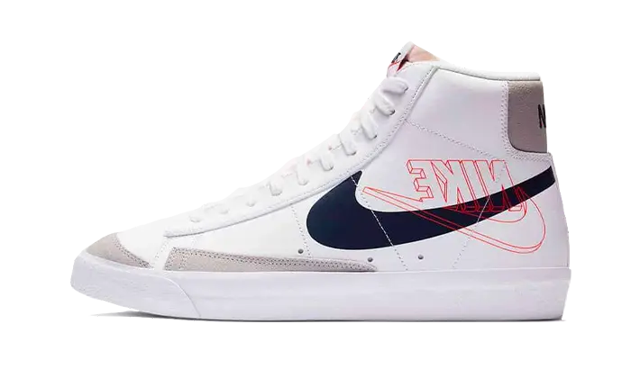 Nike Blazer Mid '77 Reverse Logo White - DA4651-100